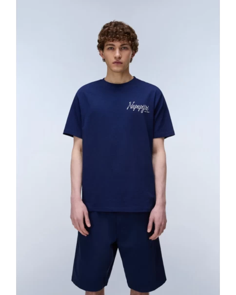 Ανδρικό T-shirt Napapijri S-ELIOR NP0A4HZYB2Q1 T-SHIRTS Ανδρικό T-shirt Napapijri S-ELIOR NP0A4HZYB2Q1 T-SHIRTS