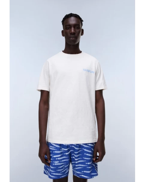 Ανδρικό T-shirt Napapijri S-ELIOR NP0A4HZYN1A1 T-SHIRTS Ανδρικό T-shirt Napapijri S-ELIOR NP0A4HZYN1A1 T-SHIRTS