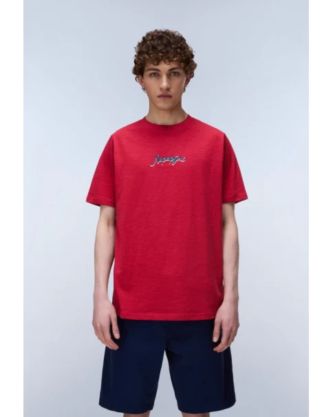 Ανδρικό T-shirt Napapijri S-ELIOR NP0A4HZYRAQ1 T-SHIRTS Ανδρικό T-shirt Napapijri S-ELIOR NP0A4HZYRAQ1 T-SHIRTS