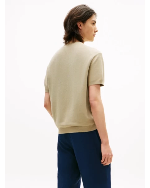 Ανδρική Μπλούζα Πλεκτή Tommy Hilfiger MW0MW42794 T-SHIRTS Ανδρική Μπλούζα Πλεκτή Tommy Hilfiger MW0MW42794 T-SHIRTS