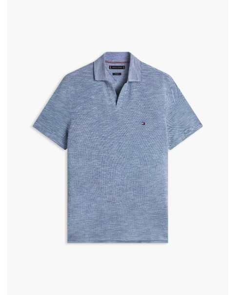 Ανδρική Μπλούζα με γιακά και V Tommy Hilfiger MW0MW38482 Oxford POLO T-SHIRTS Ανδρική Μπλούζα με γιακά και V Tommy Hilfiger MW0MW38482 Oxford POLO T-SHIRTS