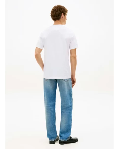Ανδρικό T-Shirt Tommy Hilfiger MW0MW42363 Desert Sky/Mint/White T-SHIRTS Ανδρικό T-Shirt Tommy Hilfiger MW0MW42363 Desert Sky/Mint/White T-SHIRTS