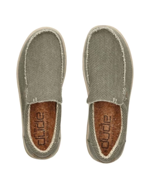 Ανδρικά Loafers Hey Dude Mikka Braided 40124-e78111 Army LOAFERS Ανδρικά Loafers Hey Dude Mikka Braided 40124-e78111 Army LOAFERS