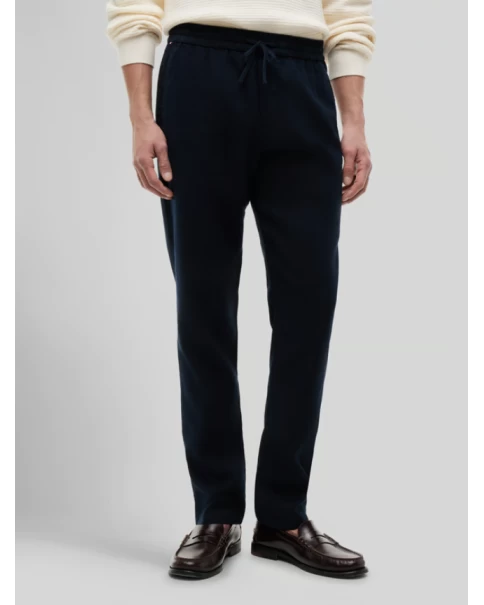 Ανδρικό Λινό Παντελόνι με λάστιχο Tommy Hilfiger Harlem MW0MW42336 TROUSERS Ανδρικό Λινό Παντελόνι με λάστιχο Tommy Hilfiger Harlem MW0MW42336 TROUSERS
