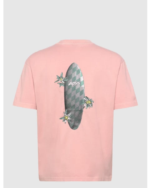 Ανδρικό T-shirt BOSS Te_SurfWash 50561873 690 T-SHIRTS Ανδρικό T-shirt BOSS Te_SurfWash 50561873 690 T-SHIRTS