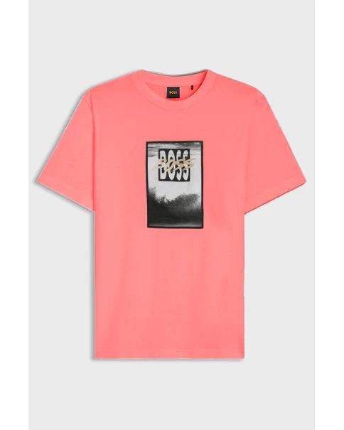Ανδρικό T-shirt BOSS Te_Dj 50561846 T-SHIRTS Ανδρικό T-shirt BOSS Te_Dj 50561846 T-SHIRTS