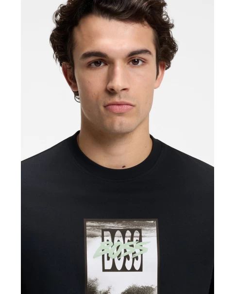 Ανδρικό T-shirt BOSS Te_Dj 50561846 T-SHIRTS Ανδρικό T-shirt BOSS Te_Dj 50561846 T-SHIRTS