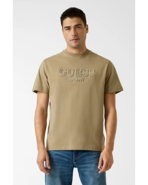 Ανδρική Μπλούζα Guess M6RI22K8FQ4 T-SHIRTS