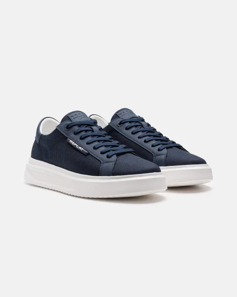 Ανδρικά Παπούτσια Replay Pulsartwo GMZ8E C0002T Navy CASUAL-SNEAKERS Ανδρικά Παπούτσια Replay Pulsartwo GMZ8E C0002T Navy CASUAL-SNEAKERS