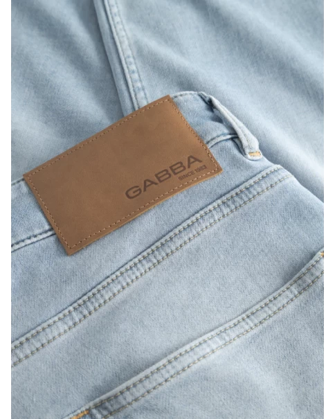 Jean Παντελόνι Gabba ALEX Cropped PO12301 11912 Blue Denim JEANS Jean Παντελόνι Gabba ALEX Cropped PO12301 11912 Blue Denim JEANS