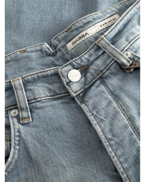 Jean Παντελόνι Gabba ALEX Cropped PO12262 11158 Blue Denim JEANS Jean Παντελόνι Gabba ALEX Cropped PO12262 11158 Blue Denim JEANS