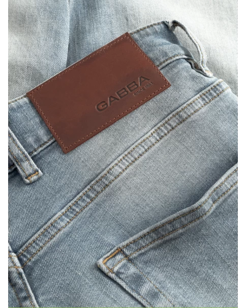 Jean Παντελόνι Gabba ALEX Cropped PO12262 11158 Blue Denim JEANS Jean Παντελόνι Gabba ALEX Cropped PO12262 11158 Blue Denim JEANS