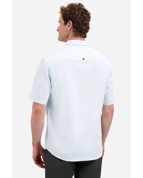Ανδρικό Λινό Πουκάμισο Κοντό Μανίκι No Excess 31480321sn SHORT SLEEVE SHIRTS Ανδρικό Λινό Πουκάμισο Κοντό Μανίκι No Excess 31480321sn SHORT SLEEVE SHIRTS