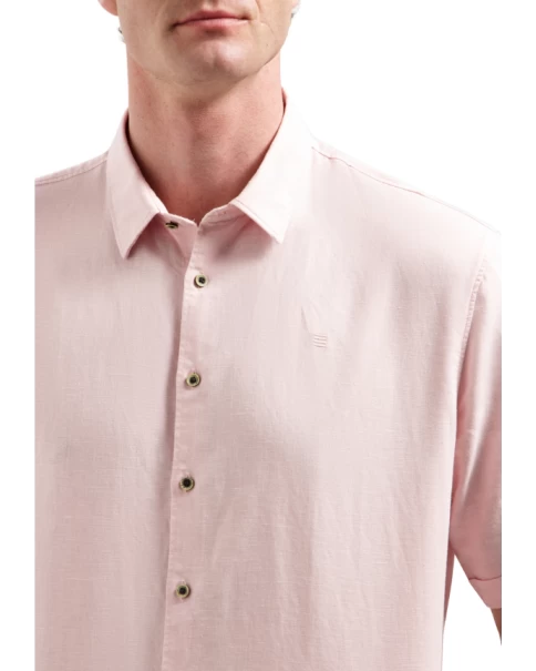 Ανδρικό Λινό Πουκάμισο Κοντό Μανίκι No Excess 31480321sn SHORT SLEEVE SHIRTS Ανδρικό Λινό Πουκάμισο Κοντό Μανίκι No Excess 31480321sn SHORT SLEEVE SHIRTS