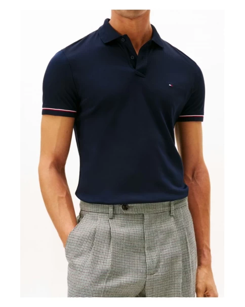 Ανδρική Μπλούζα με γιακά Tommy Hilfiger MW0MW41612 ΜΠΛΟΥΖΕΣ POLO