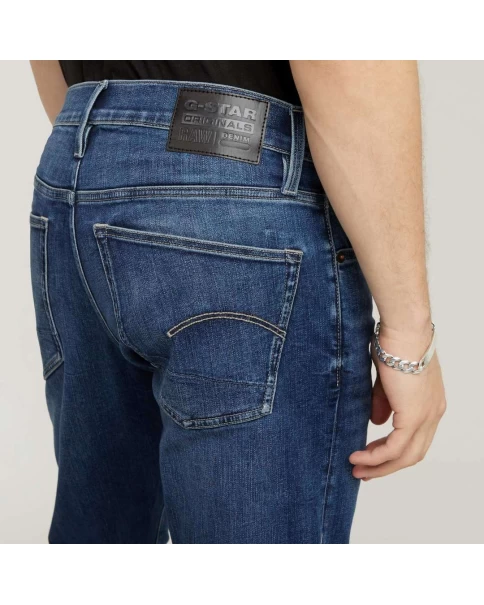 Ανδρικό Jean Παντελόνι G-STAR 3301 Slim D25742-8968-07151 Superstretch JEANS