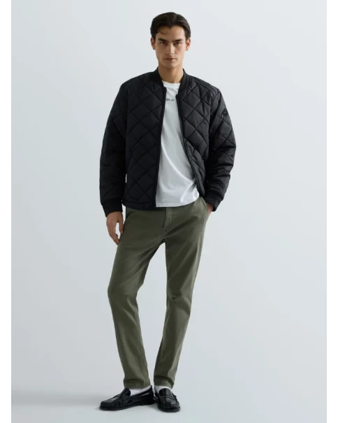 Ανδρικό QUILTED RIPSTOP BOMBER JACKET Replay M8473 85312 098 JACKETS Ανδρικό QUILTED RIPSTOP BOMBER JACKET Replay M8473 85312 098 JACKETS
