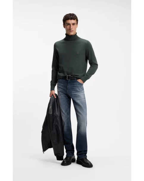Ανδρική Πλεκτό με Ζιβάγκο BOSS Akiro_S 50527573 001 KNITWEAR Ανδρική Πλεκτό με Ζιβάγκο BOSS Akiro_S 50527573 001 KNITWEAR