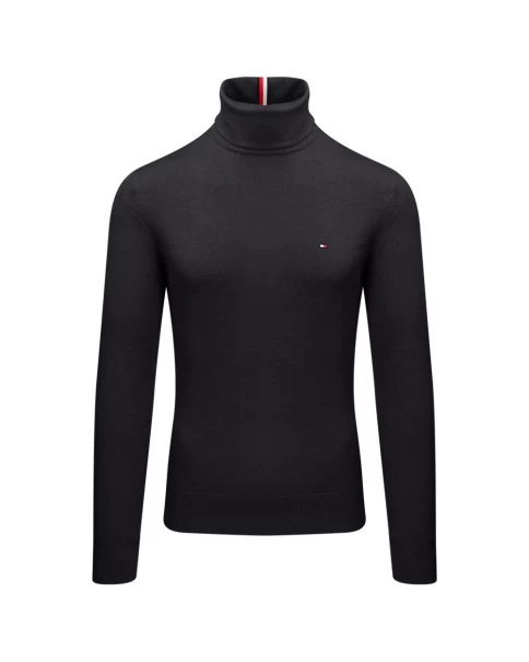 Ανδρικό Ζιβάγκο Cashmere Tommy Hilfiger MW0MW28048 Black Ανδρικό Ζιβάγκο Cashmere Tommy Hilfiger MW0MW28048 Black