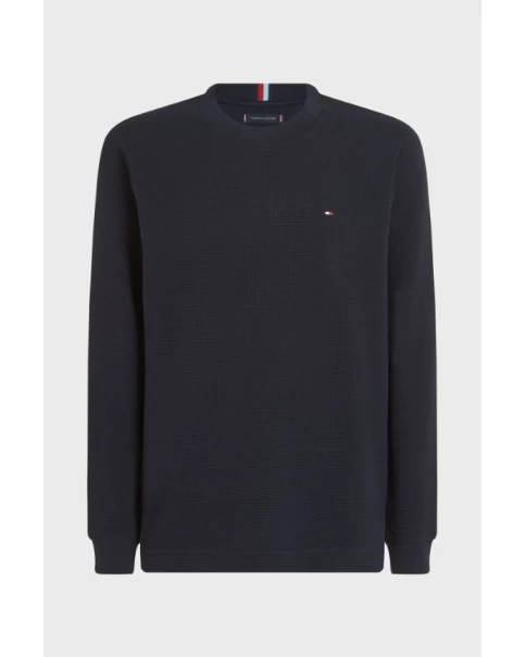 Ανδρική Μπλούζα Texture Tommy Hilfiger MW0MW34251 Textured Ανδρική Μπλούζα Texture Tommy Hilfiger MW0MW34251 Textured