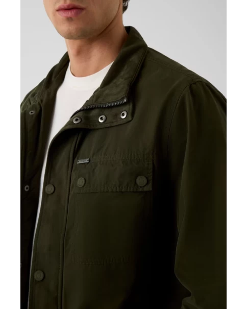 Ανδρικό Cotton-blend jacket.Guess M6YL29W2817 JACKETS