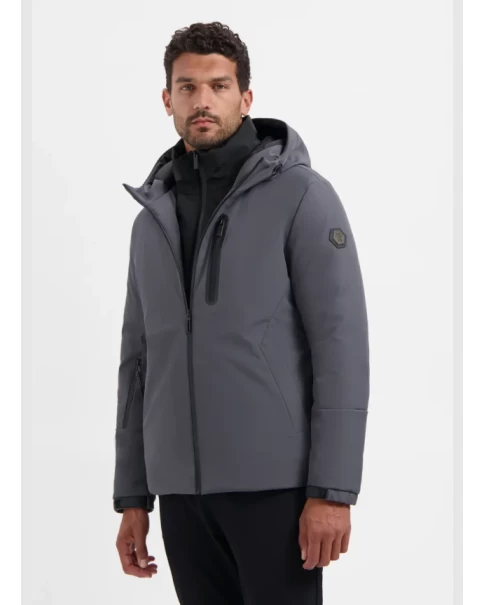 Ανδρικό ΗΟΟDED WATER REPPELANT+WINDPROOF SUPERIOR COMFORT Μπουφάν No Excess 29650951 Ανδρικό ΗΟΟDED WATER REPPELANT+WINDPROOF SUPERIOR COMFORT Μπουφάν No Excess 29650951