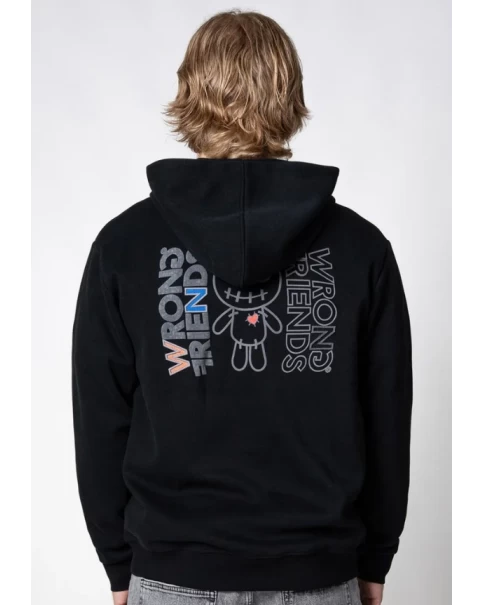 Ανδρικό Φούτερ με Zip Wrong Friends Nelson Wf1343 ΦΟΥΤΕΡ & HOODIES Ανδρικό Φούτερ με Zip Wrong Friends Nelson Wf1343 ΦΟΥΤΕΡ & HOODIES