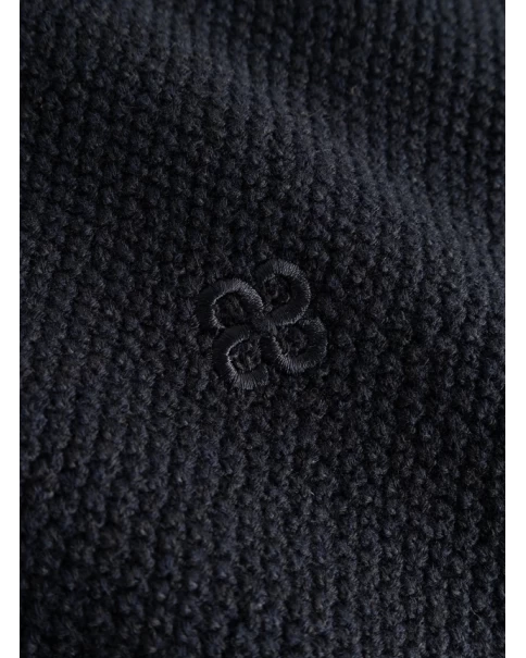 Ανδρικό Πλεκτό με V Gabba 12314 Blue Black KNITWEAR Ανδρικό Πλεκτό με V Gabba 12314 Blue Black KNITWEAR