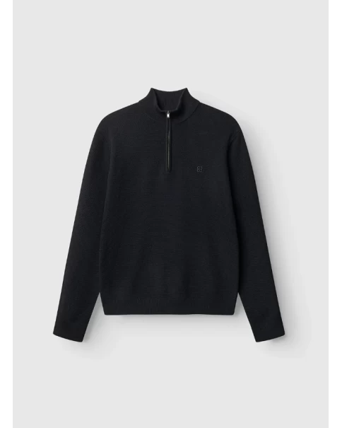 Ανδρικό Πλεκτό με Zip Gabba 12313 Blue Black Ανδρικό Πλεκτό με Zip Gabba 12313 Blue Black