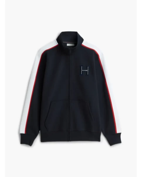 Ανδρική Ζακέτα Φούτερ Pique Tommy Hilfiger MW0MW44957 ΖΑΚΕΤΕΣ Ανδρική Ζακέτα Φούτερ Pique Tommy Hilfiger MW0MW44957 ΖΑΚΕΤΕΣ