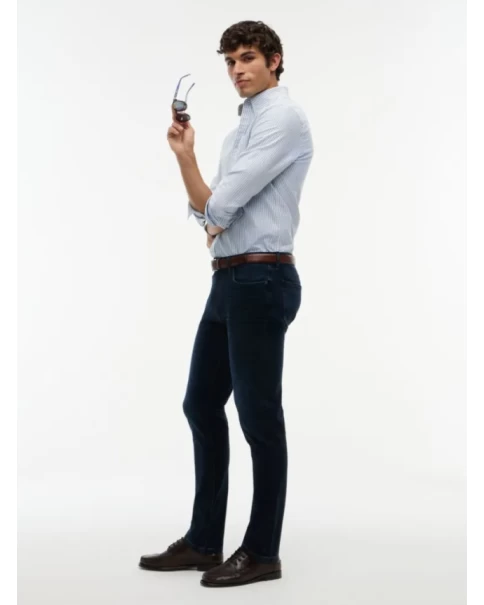 Ανδρικό Jean Παντελόνι Tommy Hilfiger Bleecker MW0MW45186 Blueblack Σε Slim Γραμμή JEANS Ανδρικό Jean Παντελόνι Tommy Hilfiger Bleecker MW0MW45186 Blueblack Σε Slim Γραμμή JEANS