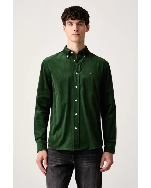 Ανδρικό Πουκάμισο Κοτλέ Tommy Hilfiger MW0MW40486 Green ΠΟΥΚΑΜΙΣΑ ΜΑΚΡΥ ΜΑΝΙΚΙ Ανδρικό Πουκάμισο Κοτλέ Tommy Hilfiger MW0MW40486 Green ΠΟΥΚΑΜΙΣΑ ΜΑΚΡΥ ΜΑΝΙΚΙ