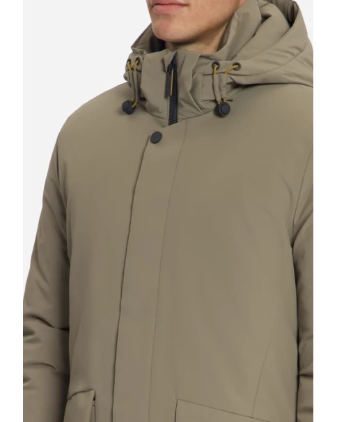 Ανδρικό ΗΟΟDED PARKA No Excess 33630928 Mud JACKETS Ανδρικό ΗΟΟDED PARKA No Excess 33630928 Mud JACKETS