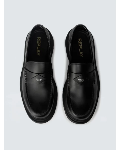 Ανδρικά Μαύρα Loafers Replay Pierce Urban GMC1H C0200S ΝΕΕΣ ΑΦΙΞΕΙΣ Ανδρικά Μαύρα Loafers Replay Pierce Urban GMC1H C0200S ΝΕΕΣ ΑΦΙΞΕΙΣ