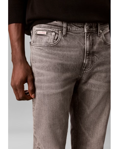 Ανδρικό Jean Παντελόνι Calvin Klein Jeans LV04RH729G Grey SLIM TAPERED Ανδρικό Jean Παντελόνι Calvin Klein Jeans LV04RH729G Grey SLIM TAPERED