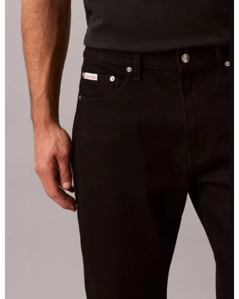 Ανδρικό Μαύρο Jean Παντελόνι Calvin Klein Jeans LV04RH907G Taper Ανδρικό Μαύρο Jean Παντελόνι Calvin Klein Jeans LV04RH907G Taper