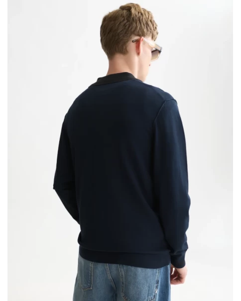 Ανδρική Πλεκτή Μπλούζα με Γιακά Scotch & Soda 184205 ΜΠΛΟΥΖΕΣ POLO Ανδρική Πλεκτή Μπλούζα με Γιακά Scotch & Soda 184205 ΜΠΛΟΥΖΕΣ POLO