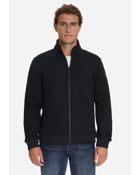 Ανδρικό Ζακέτα Πλεκτή με επένδυση fleece No Excess 33100926 Black ΖΑΚΕΤΕΣ Ανδρικό Ζακέτα Πλεκτή με επένδυση fleece No Excess 33100926 Black ΖΑΚΕΤΕΣ