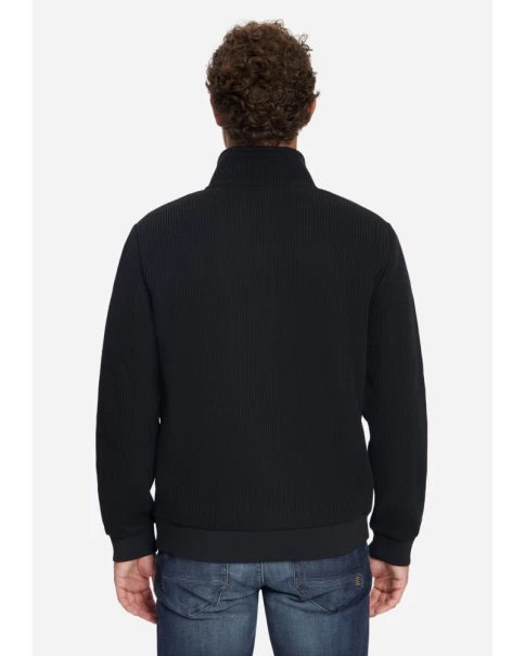 Ανδρικό Ζακέτα Πλεκτή με επένδυση fleece No Excess 33100926 Black ΖΑΚΕΤΕΣ Ανδρικό Ζακέτα Πλεκτή με επένδυση fleece No Excess 33100926 Black ΖΑΚΕΤΕΣ