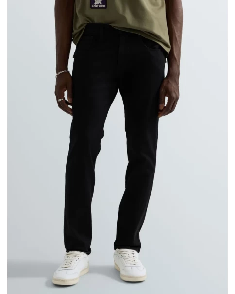 Ανδρικό Μαύρο Jean Παντελόνι Replay Anbass M0914 85B C098 Slim Fit Ανδρικό Μαύρο Jean Παντελόνι Replay Anbass M0914 85B C098 Slim Fit